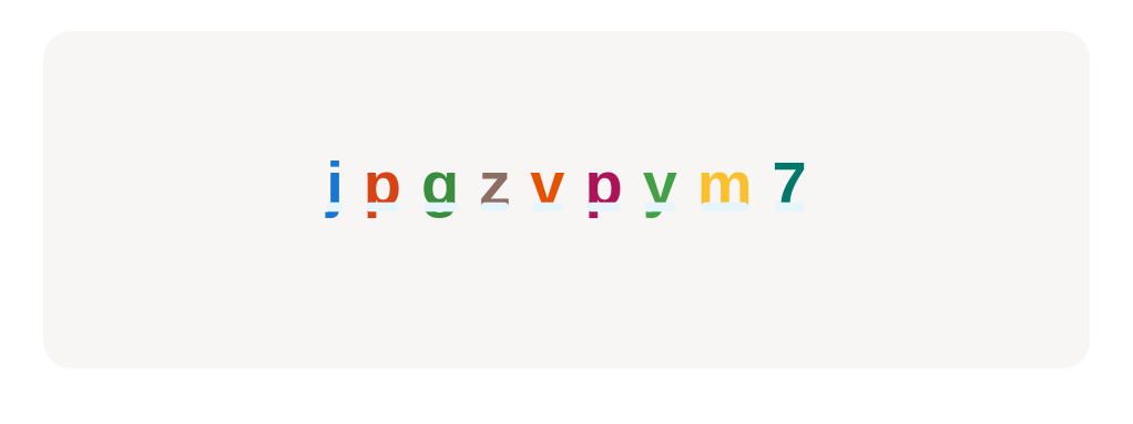 Select all the ‘p’s you can find here.