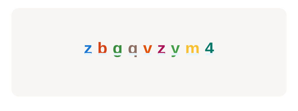 Select all the ‘z’s you can find here.