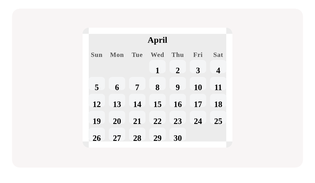 Show me April 28 in this month.