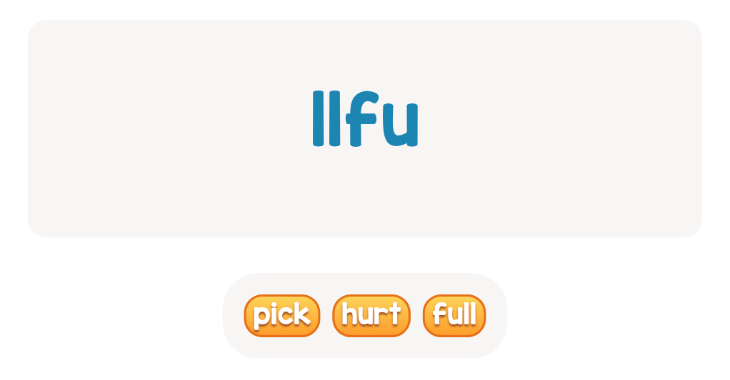 Sight Words Scramble Activity – Unscramble the Words