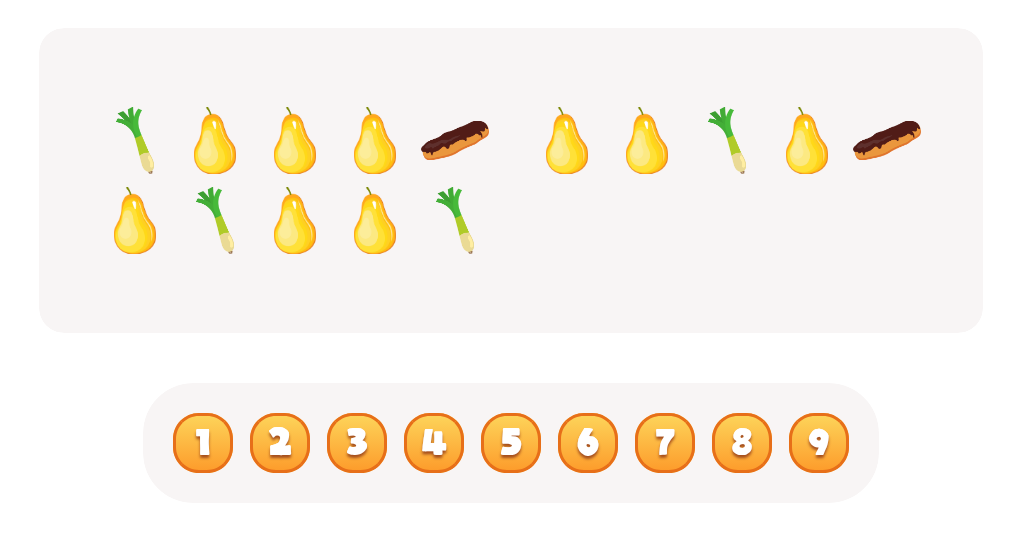 files/skilled-worksheets/images/sort-and-count-pears-leeks-and-eclairs-worksheet.png