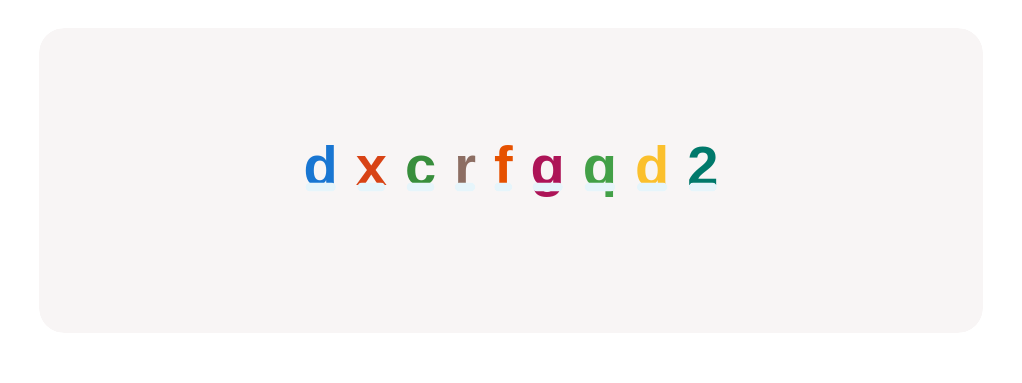 Tap the lowercase letter ‘d’ wherever you see it.