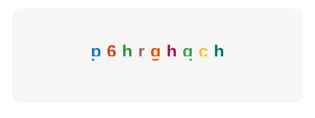 Tap the lowercase letter ‘h’ wherever you see it.