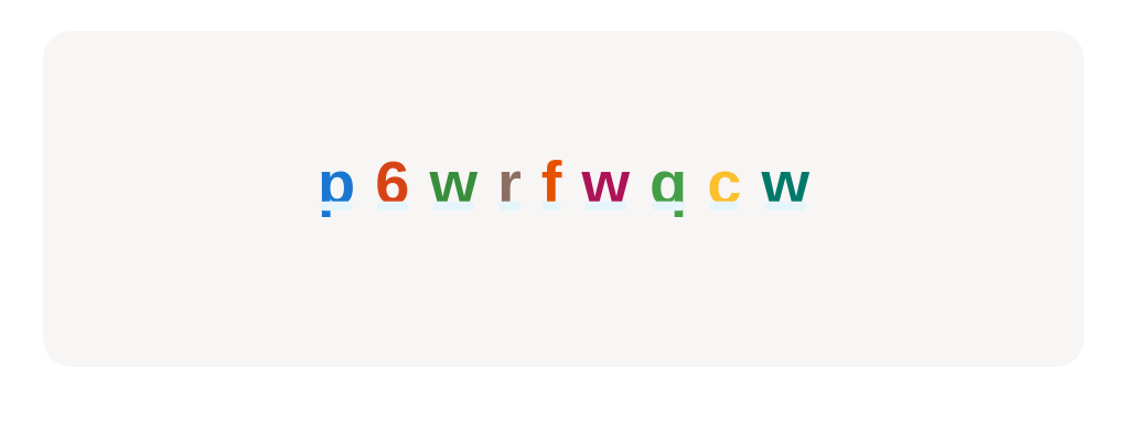 Tap the lowercase letter ‘w’ wherever you see it.