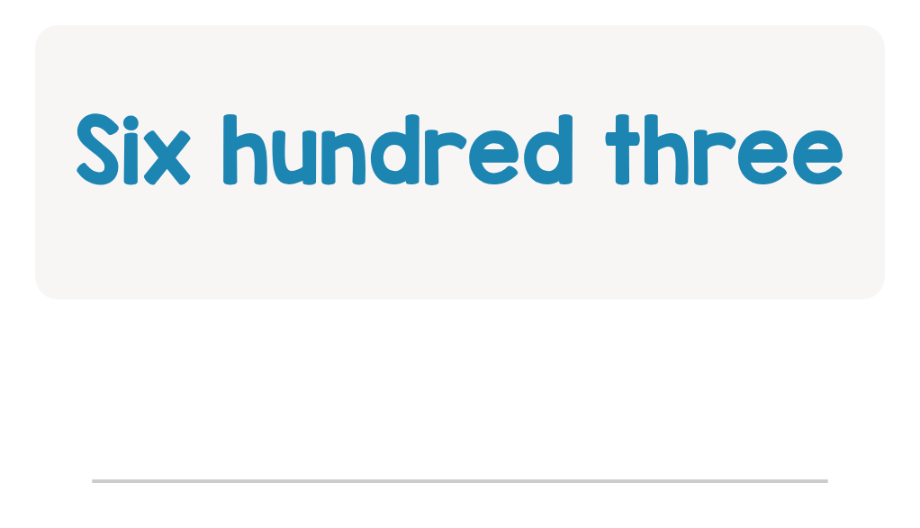 Type the number for this name.