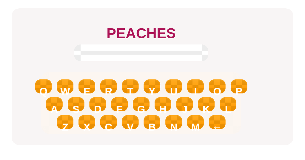 Type the singular form of the noun you see.