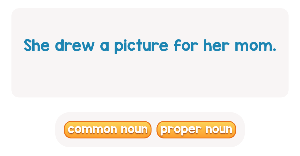 Underlined Noun Check: Proper or Common