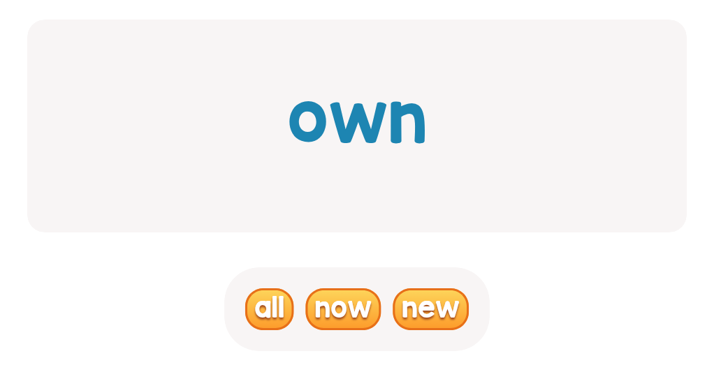 Unscramble the Word in Sight Words for Kindergarten