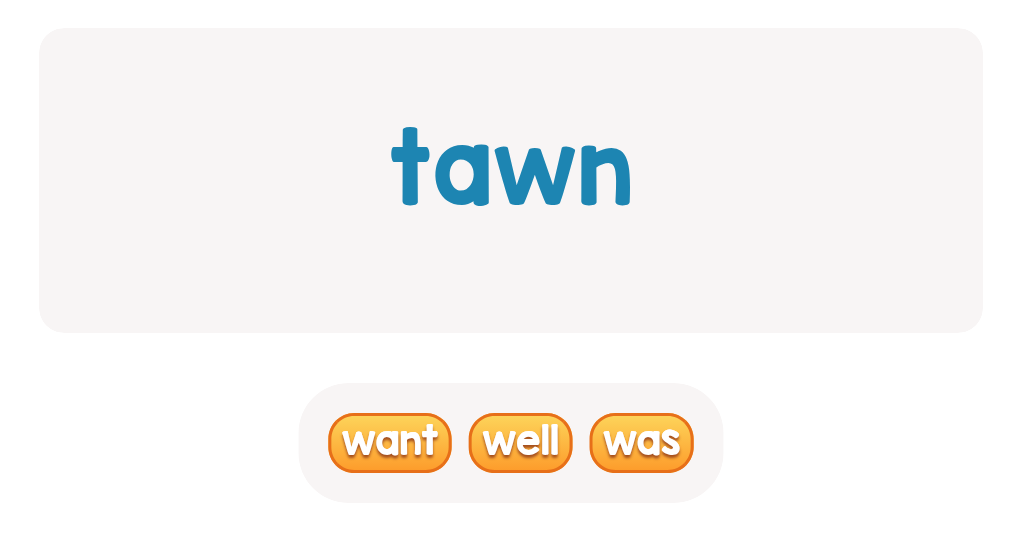 Unscramble the Word in Sight Words for Kindergarten