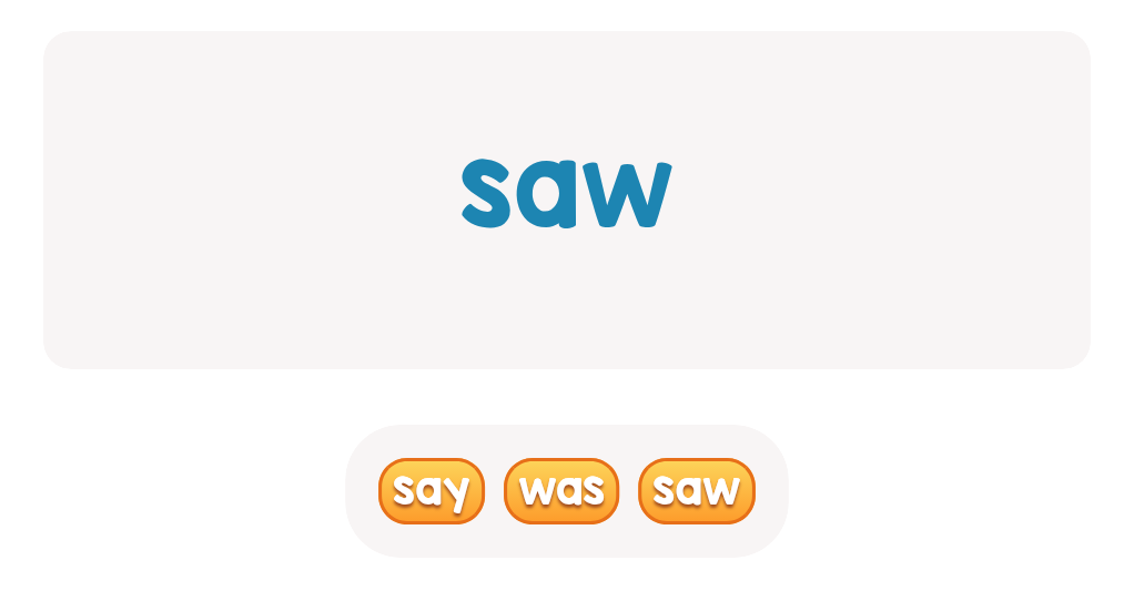 Unscramble the Word in Sight Words for Kindergarten