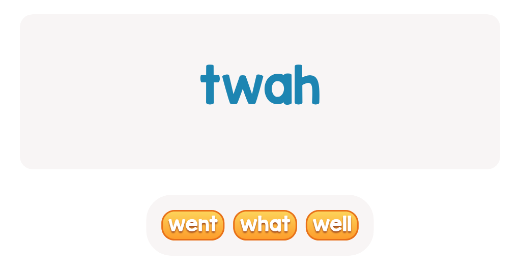 Unscramble the Word in Sight Words for Kindergarten