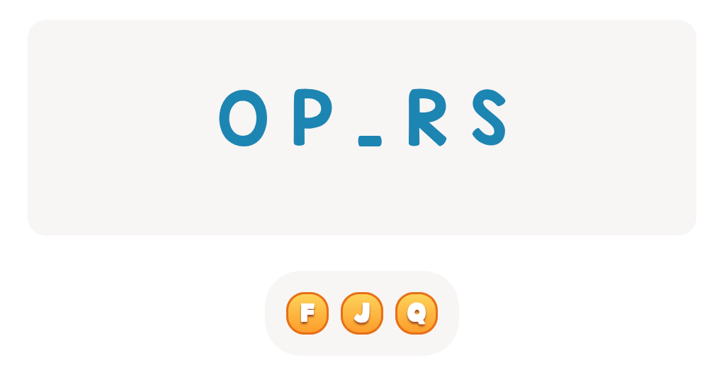 Uppercase ABC: Find the Missing Letter Worksheet