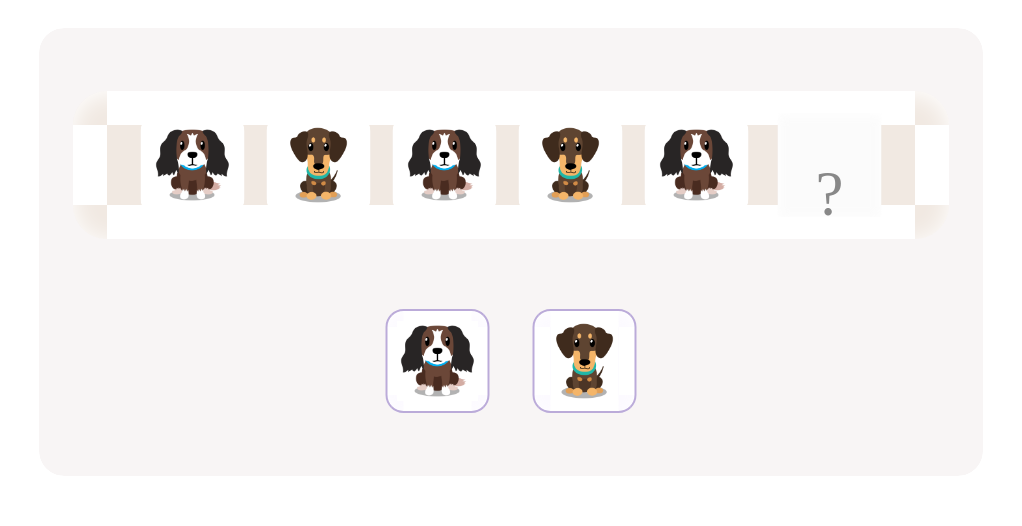 What Is Next in the Row?