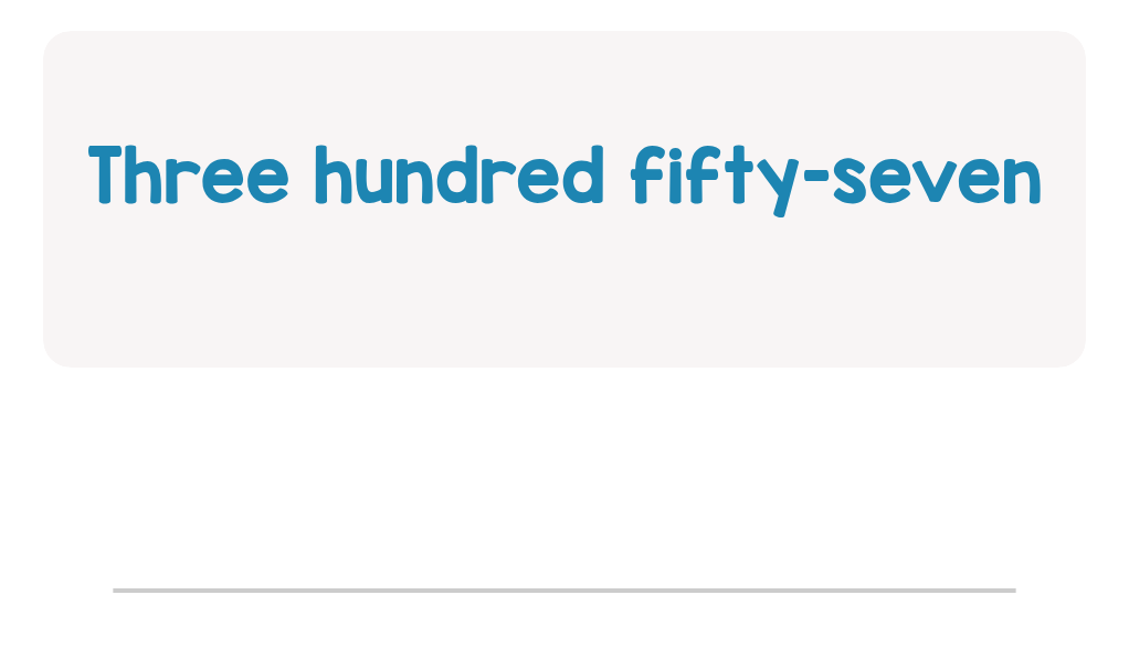 What's the numeral version of this name?