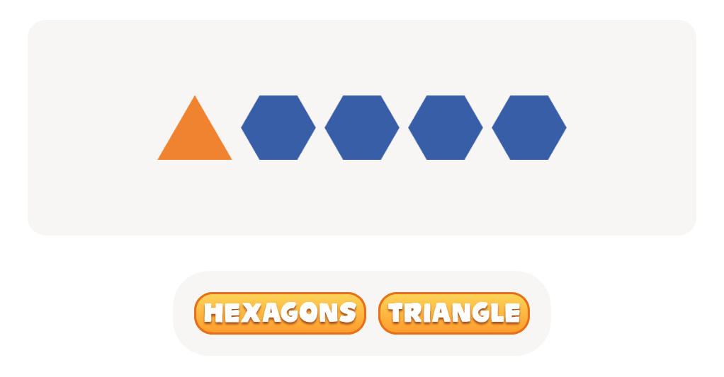 Which is Different? Same or Different Quiz.