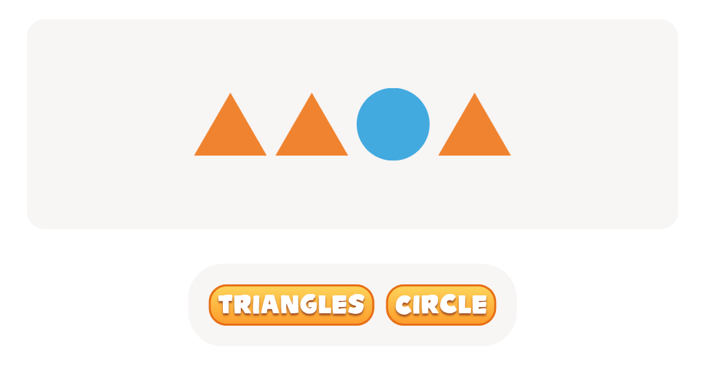 Which is Different? Same or Different Quiz.