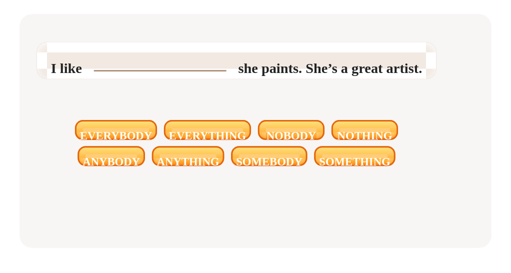 Which pronoun fits? Tap to choose!