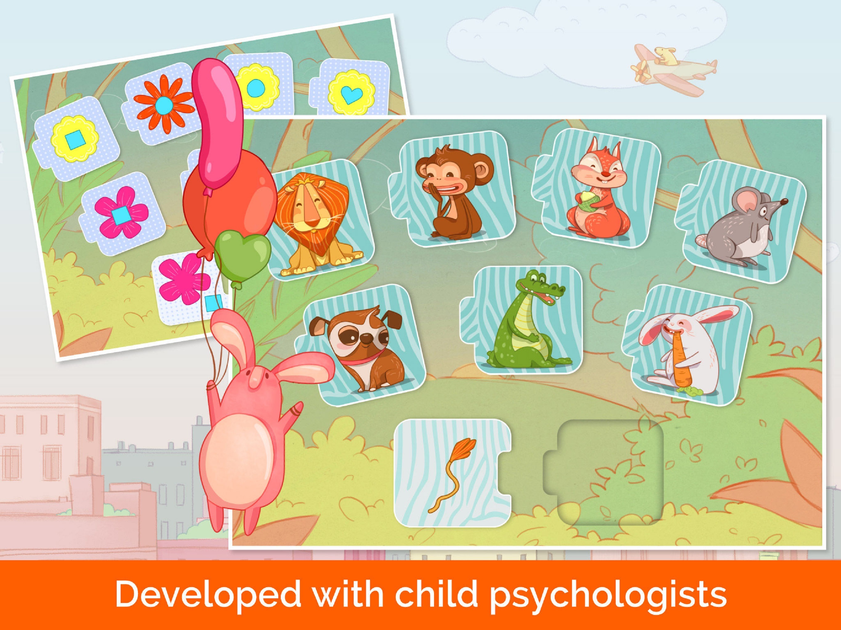 Free Toddler game for 2 year olds - App by Kids Academy
