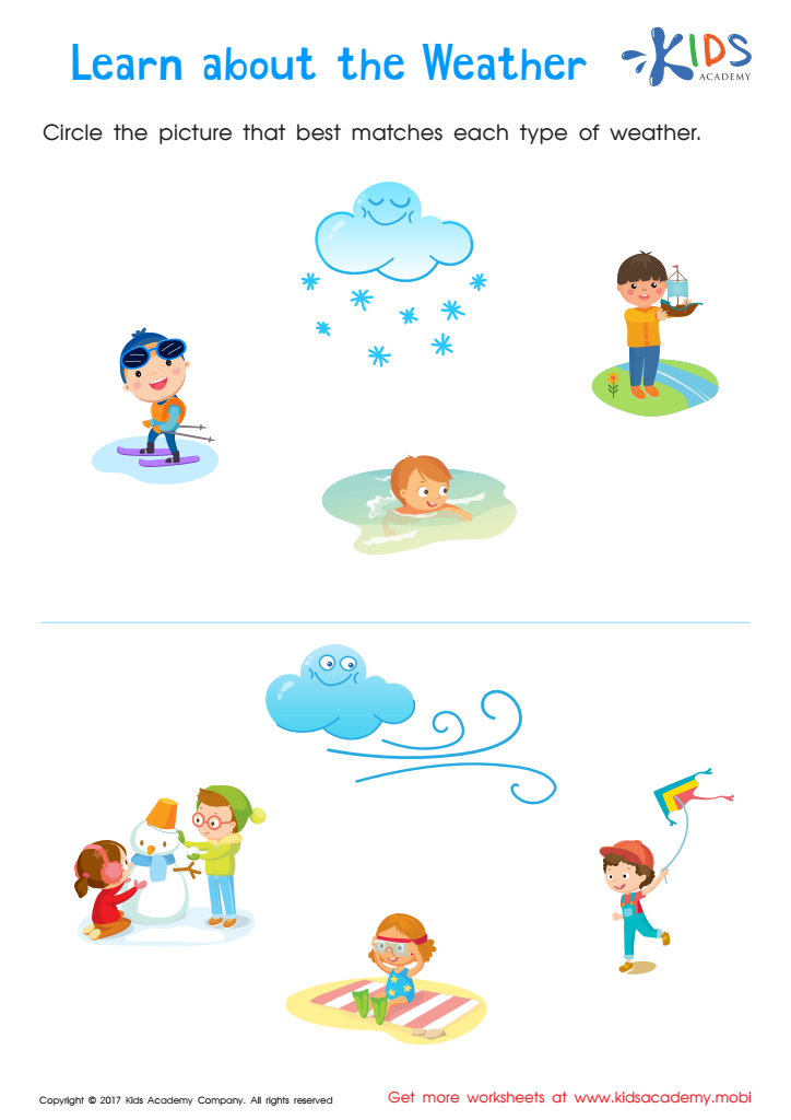 Weather Worksheets For Preschool Free Printable Weather Worksheets PDF 