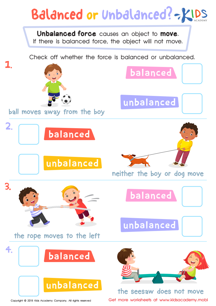 Types Of Forces Worksheet Answers Worksheets For Kindergarten