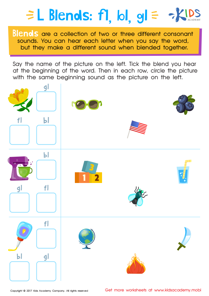 Final Consonant Blends Chart Printable Free Printable Download