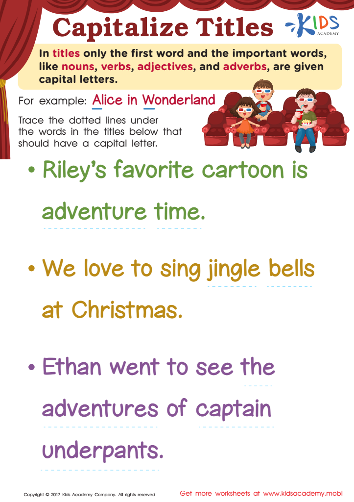 Extra Challenge Third Grade Capitalization Worksheets Free PDF Worksheets Extra Challenge Third Grade Capitalization Worksheets Free PDF Worksheets
