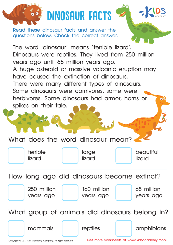 Printable Dinosaur Facts Prntbl concejomunicipaldechinu gov co