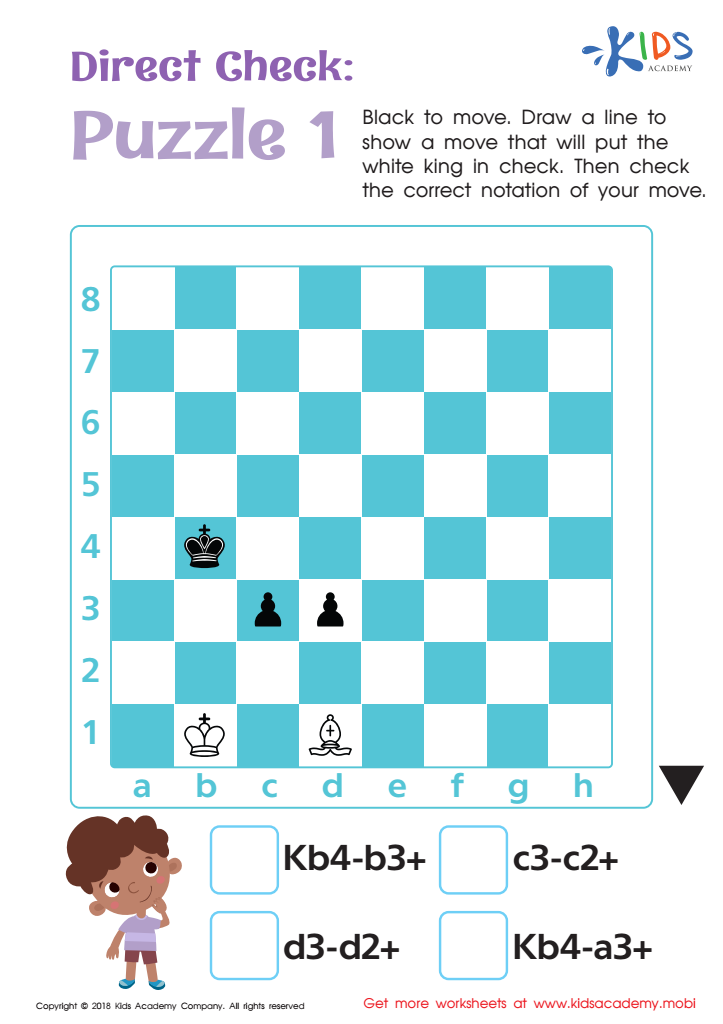 Direct Check: Puzzle 1 Worksheet