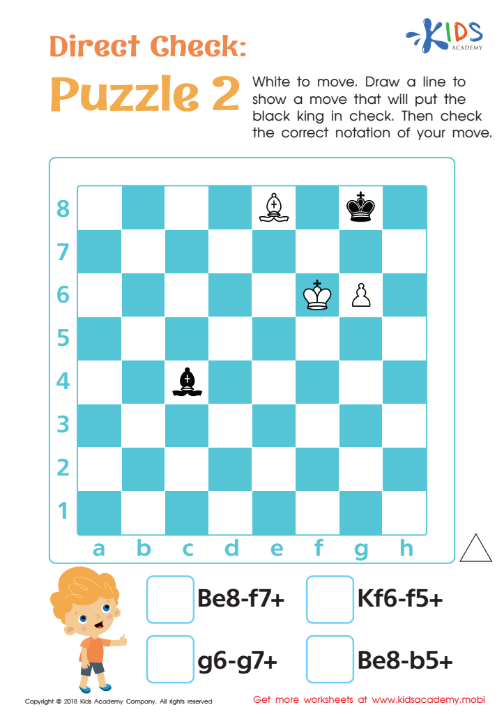 Free Chess Worksheets & Puzzles