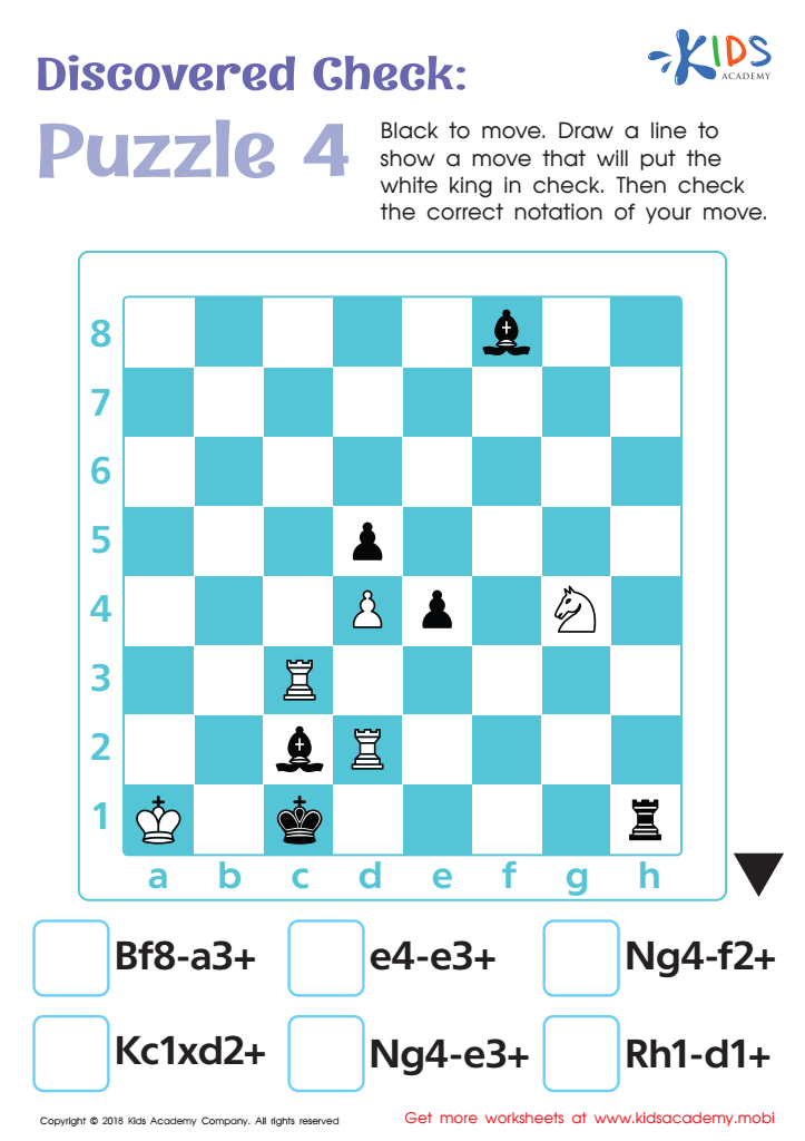 January 2018 Chess Puzzle Answer Key