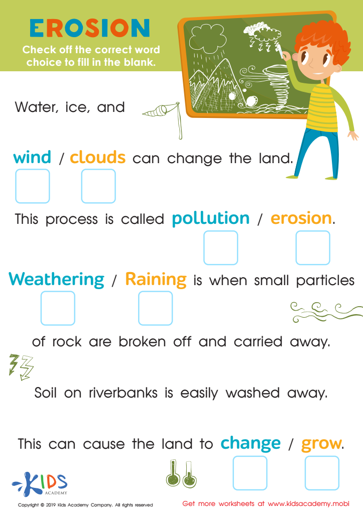 erosion-worksheets