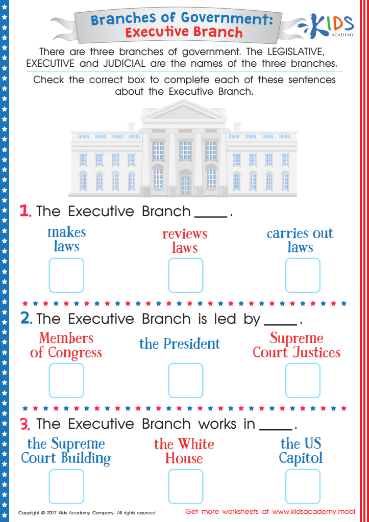 three branches of government buildings