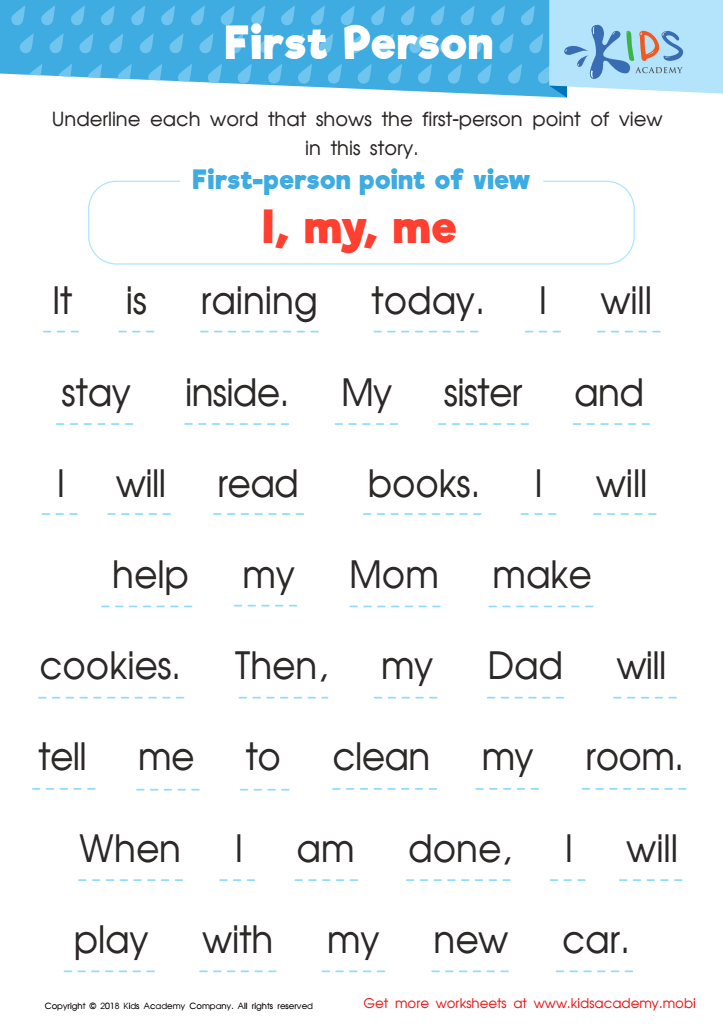 1st Grade Writing Worksheets Word Lists And Activities Greatschools Writing Worksheets For