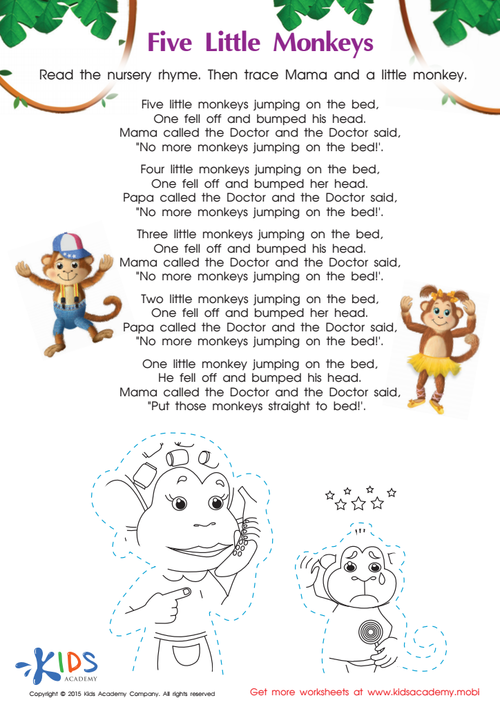 Dance Monkey song and nursery rhyme…: English ESL worksheets pdf & doc