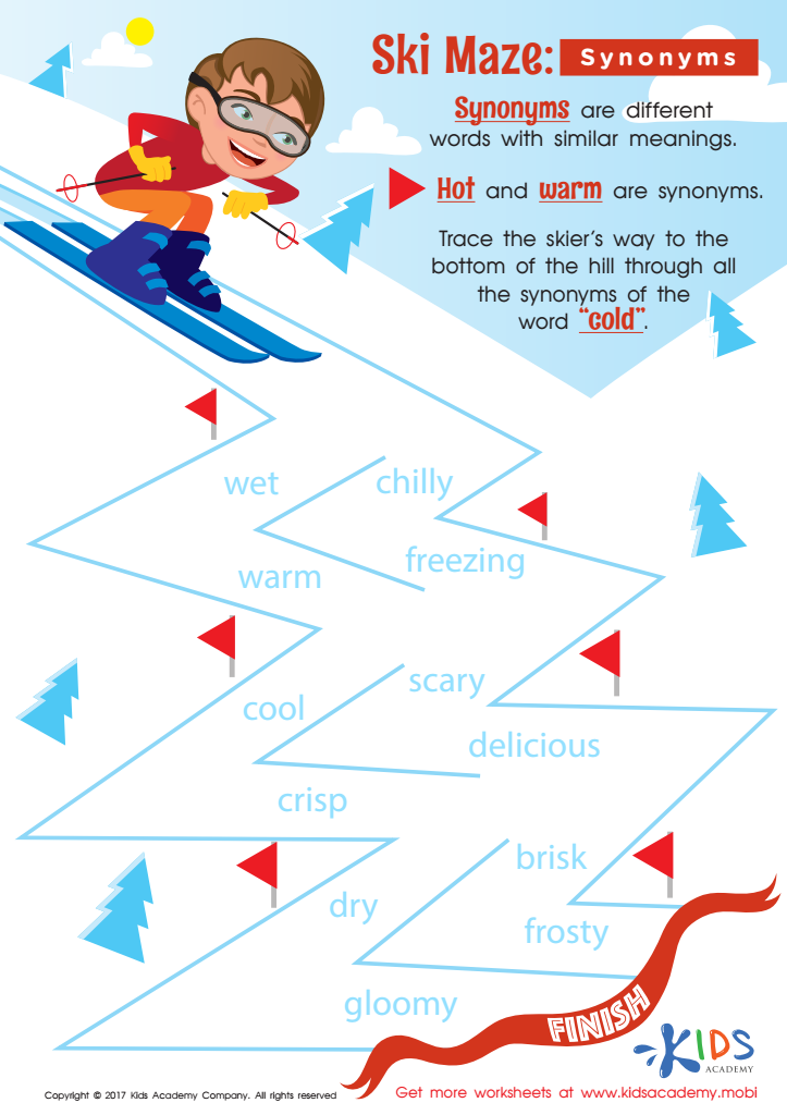 Free Printable Synonym Worksheet Free Worksheet PDF For Children