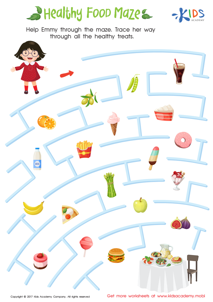 Free Understanding nutrition Our Body and Health Worksheets for Ages 5-7
