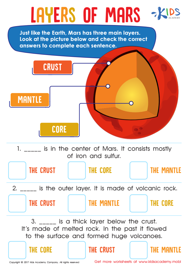 3rd Grade Space Worksheets And Printables