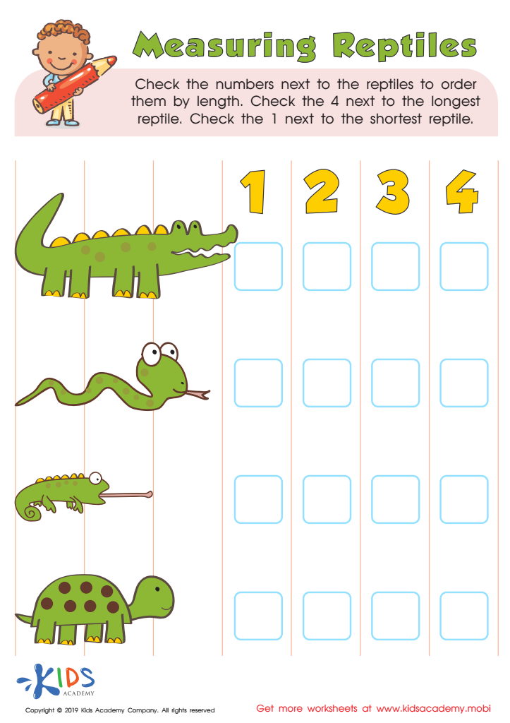 Reptile Worksheets For Kindergarten Printable Kindergarten Worksheets