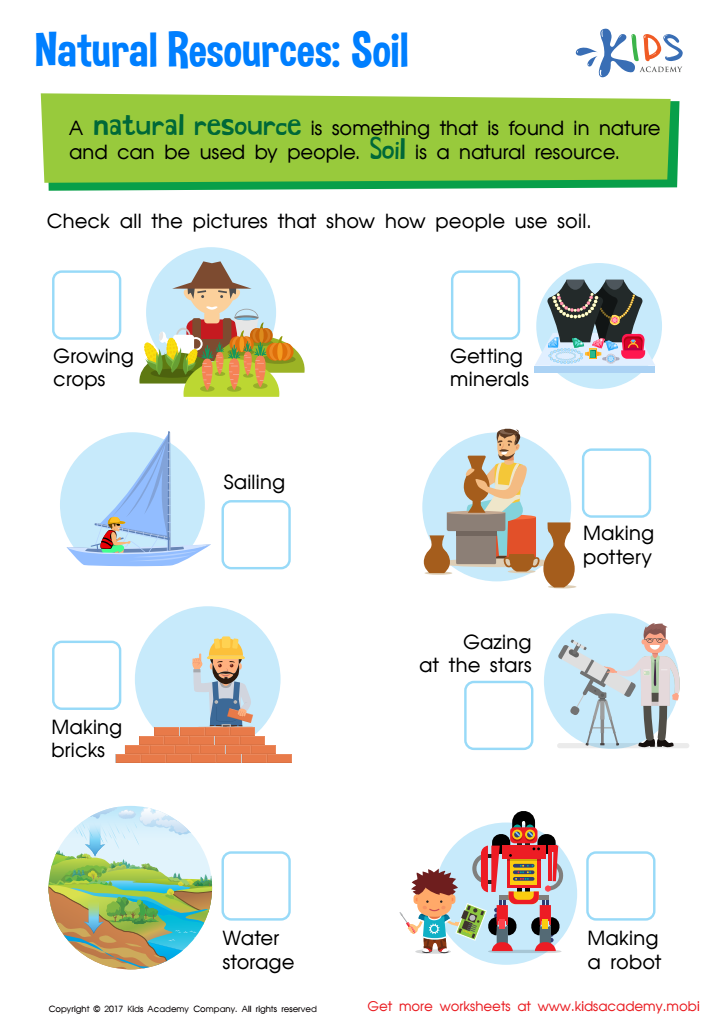 Types Of Soil For Kids Worksheets