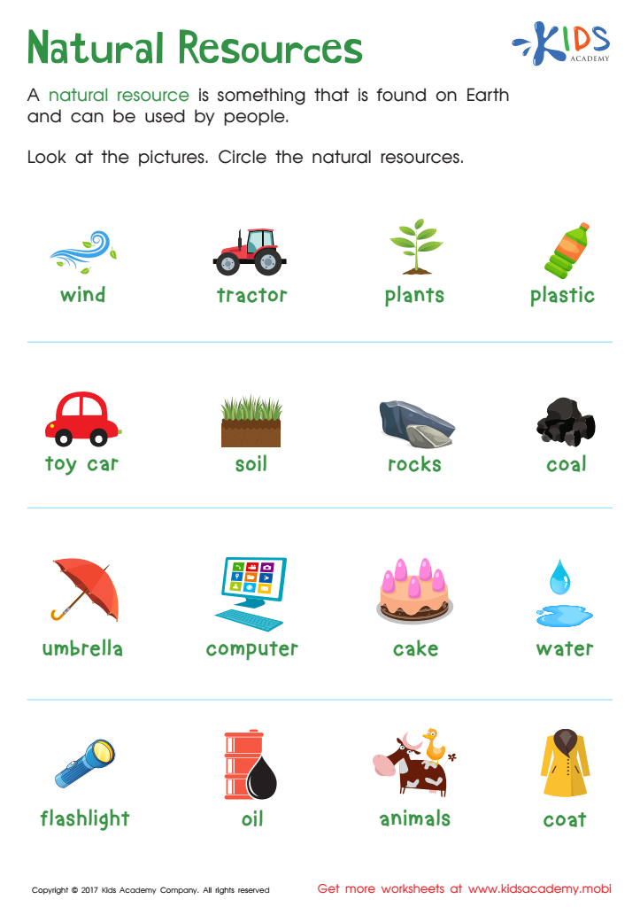 natural-resources-worksheets