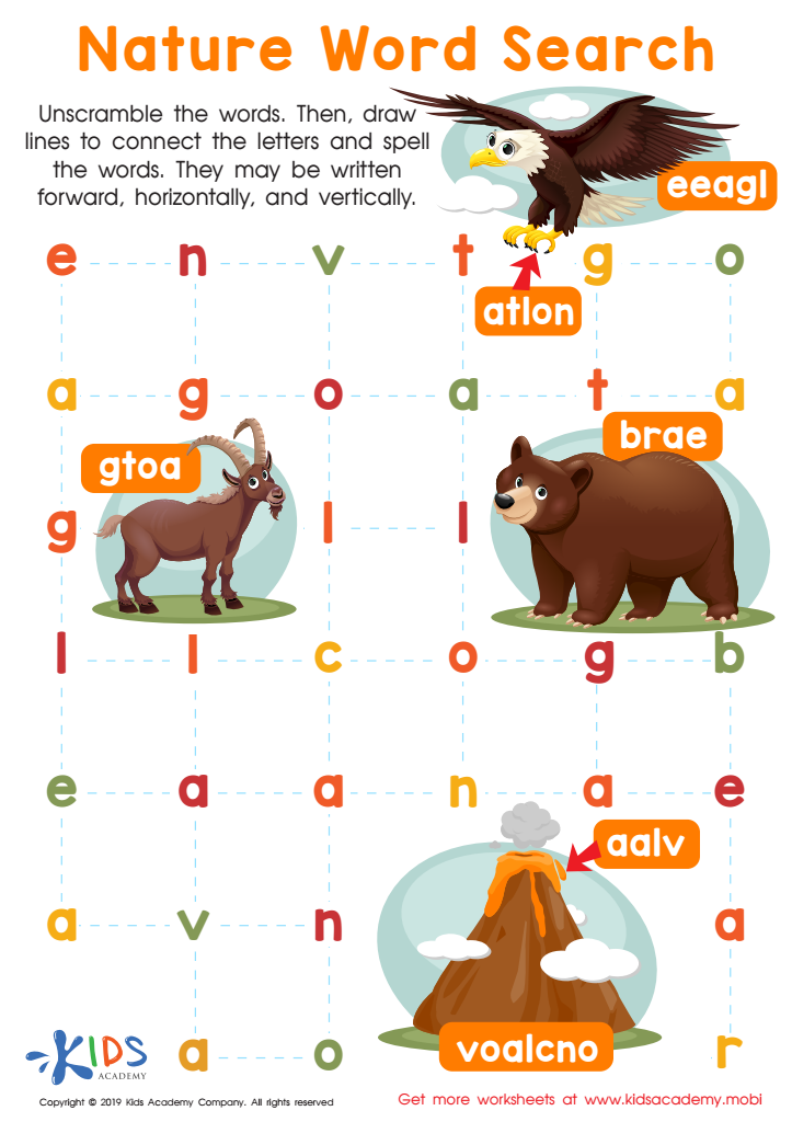 Nature - Vocabulary 1° / 2° Free Activities online for kids in 1st