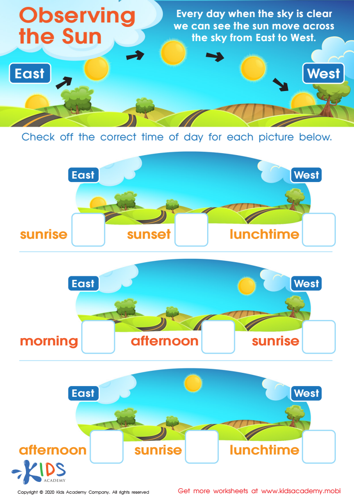 Observing Our Sun