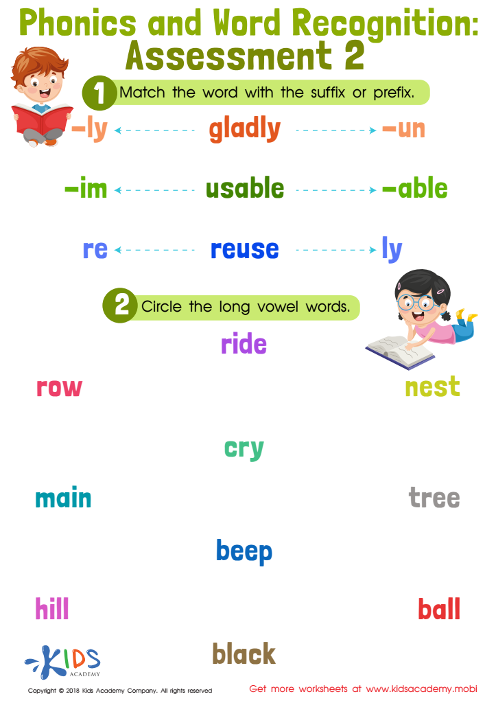 Phonics Worksheets For 2nd Graders Online Splashlearn Browse 