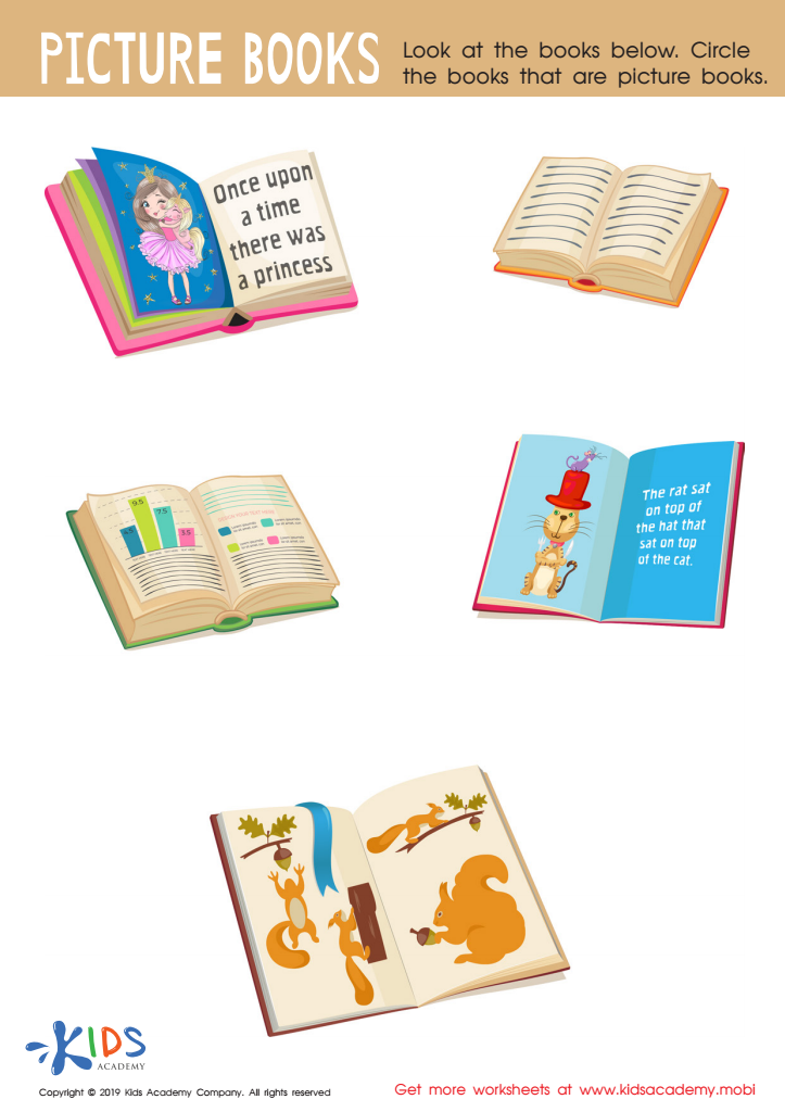 Picture Books Worksheet