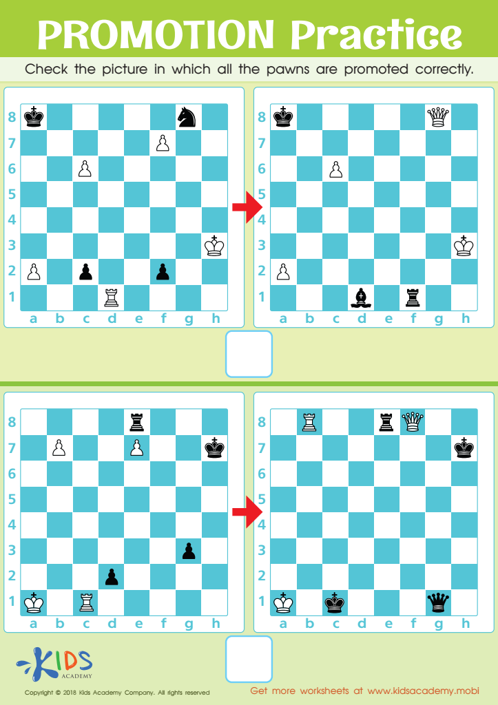 Pawn Promotion  How to Play Chess #shorts 