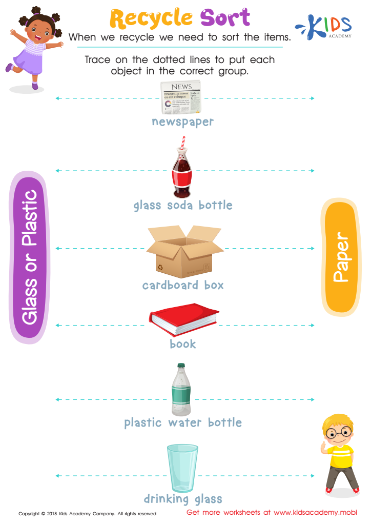 caring for the environment worksheet