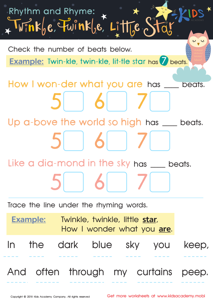 Song: Earned it interactive worksheet