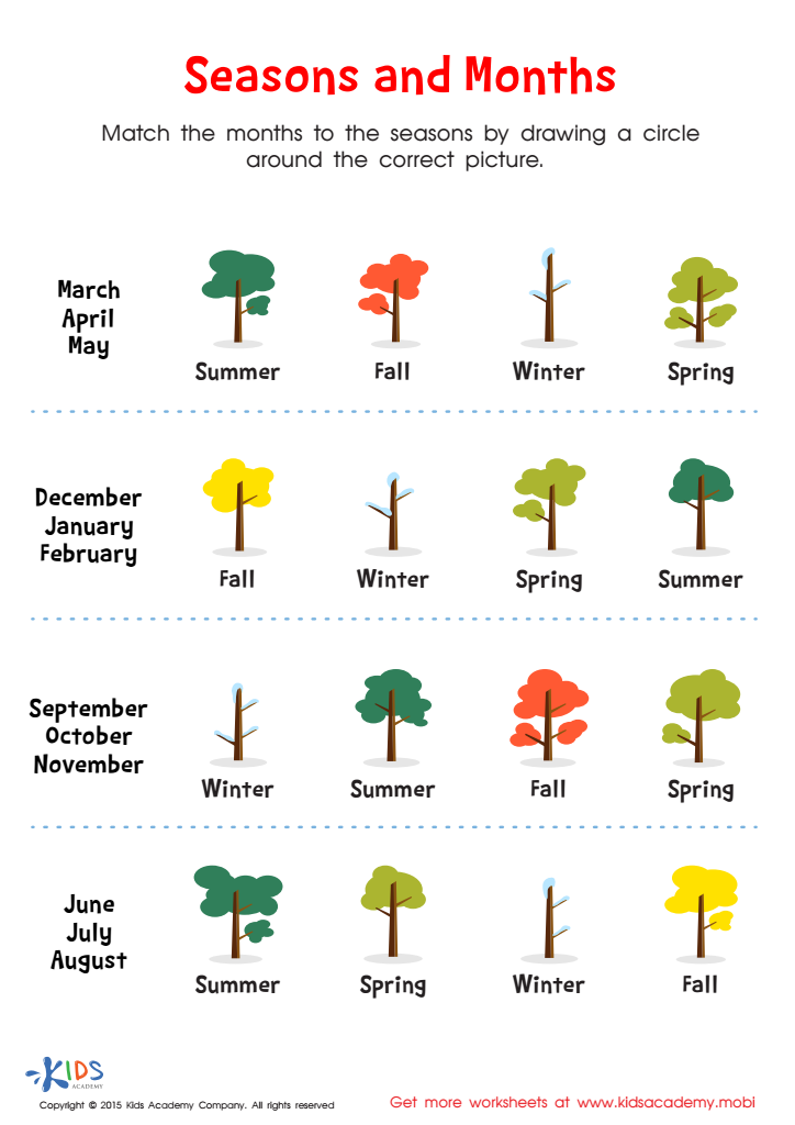 Seasons Worksheets For Grade 1 Free 4 Seasons Worksheets For First Grade