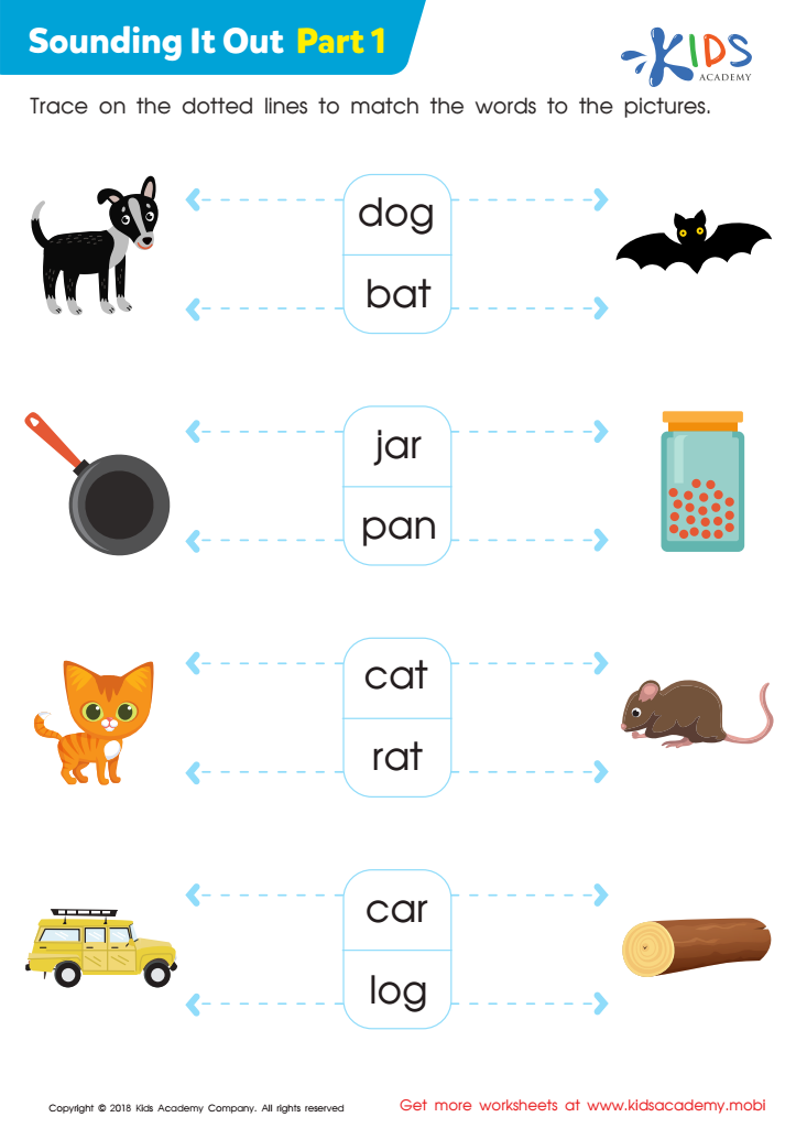 Kindergarten Vocabulary Worksheets for kids