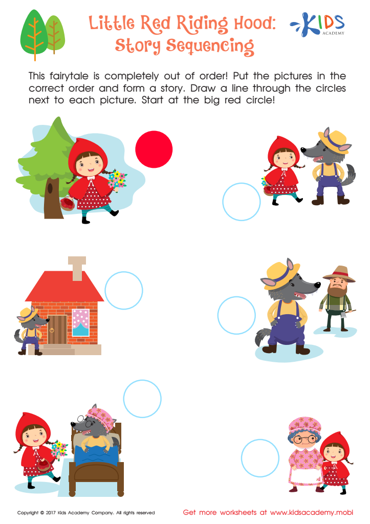 Comprehension Worksheet: Little Red Riding Hood